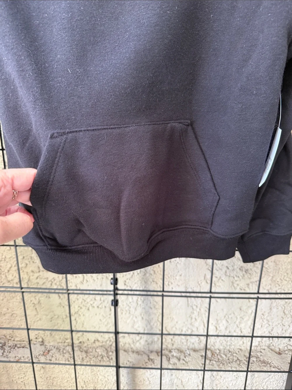 New GAP Black Hoodie with Small Embroidered Logo
